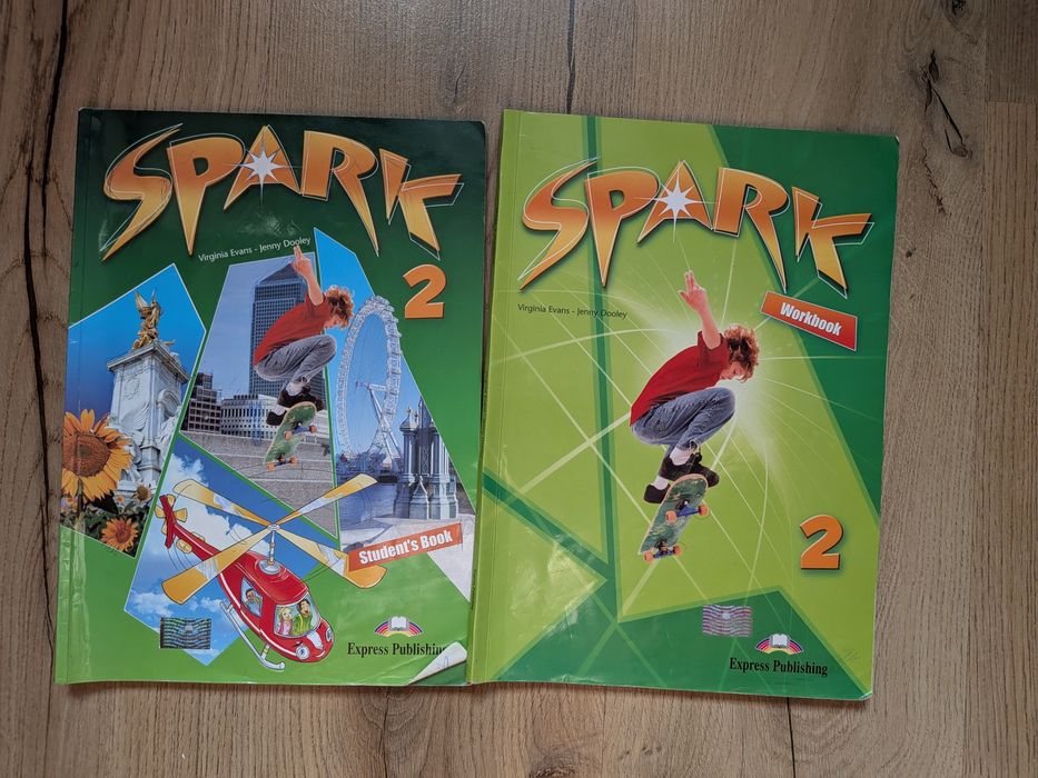 Підручник + зошит з англійської Spark