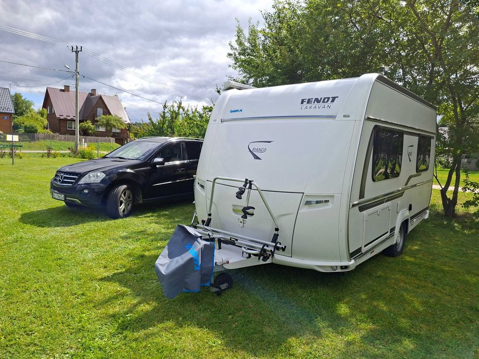 przyczepa kempingowa Fend Bianco 390 +holownik Mercedes ML  350 dizel