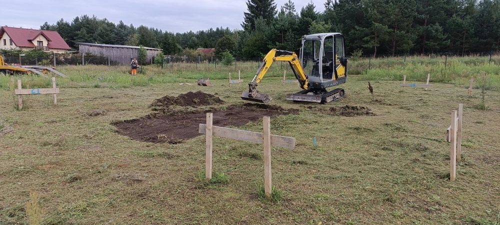 Usługi minikoparką