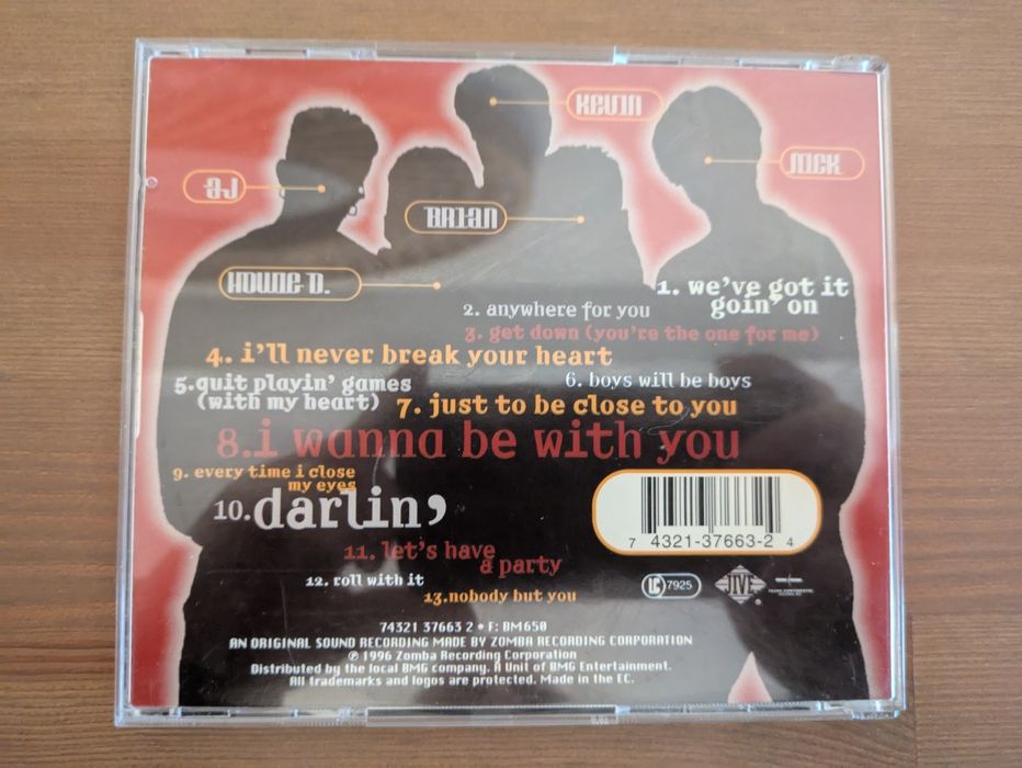 CD " BackStreet Boys " BackStreet Boys 1996 (Opt. Estado