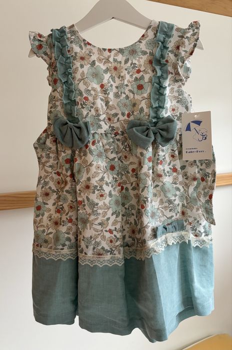 Vestido cerimónia primavera-verão novo | 3 anos