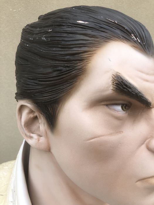 Manequim incompleto de tamanho real personagem Kazuya do jogo Tekken