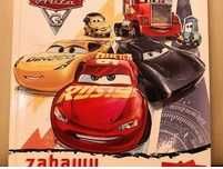 Książka książeczka dla dzieci DISNEY AUTA zabawy karty gry naklejki