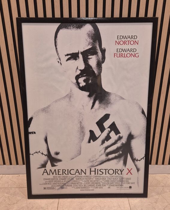 Poster original América Proibida com moldura