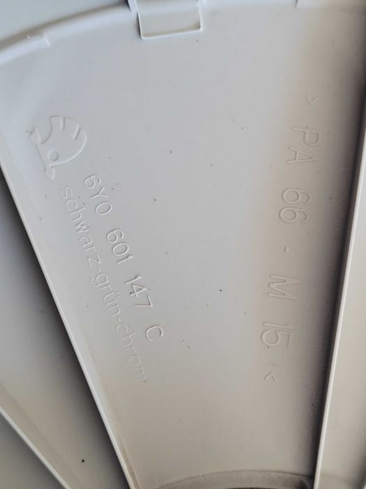 Oryginalne kołpaki Skoda 15” 6Y0 601 147 C – 2 szt.