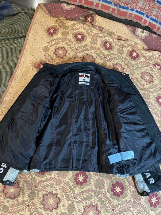 Куртка байкера.