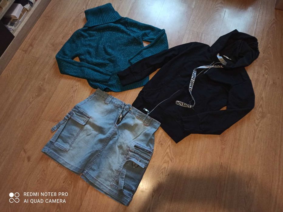 Ubrania w rozmiarze S/M - cały zestaw