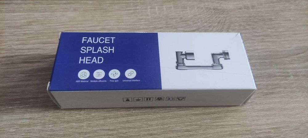 Поворотная головка на 1080 градусов 2 режима Faucet splash head