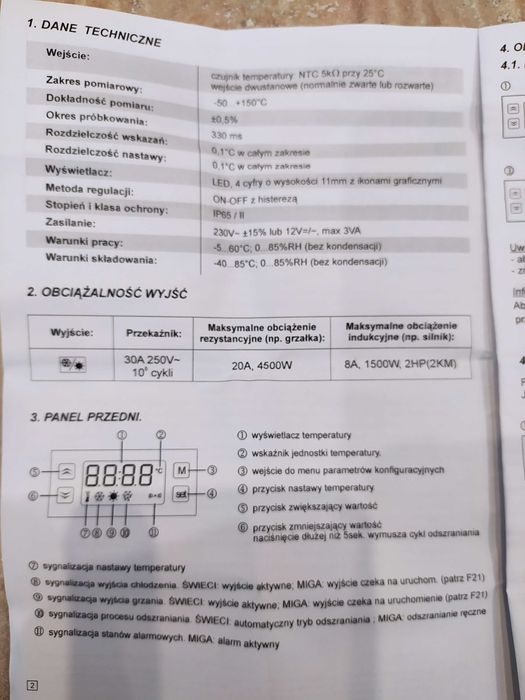 Regulator temperatury ES-10 S303