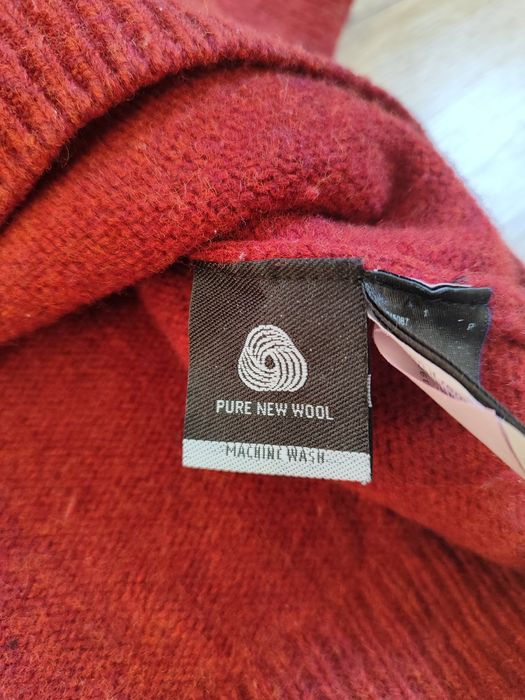 Sweter wełniany woolmark Next