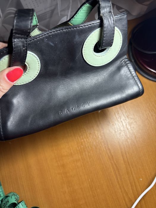 Сумка кожа бренд radley,классическая модель