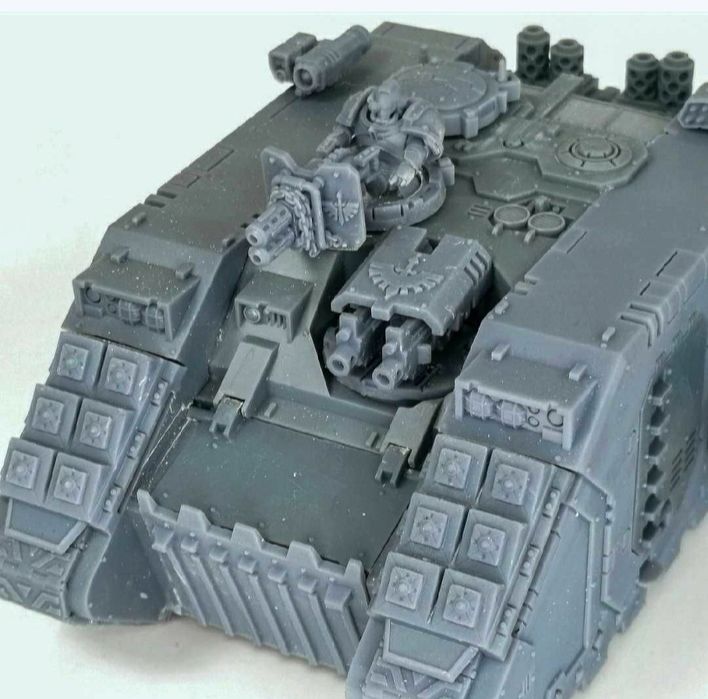 Landrider, proxy model drukowany 3D.