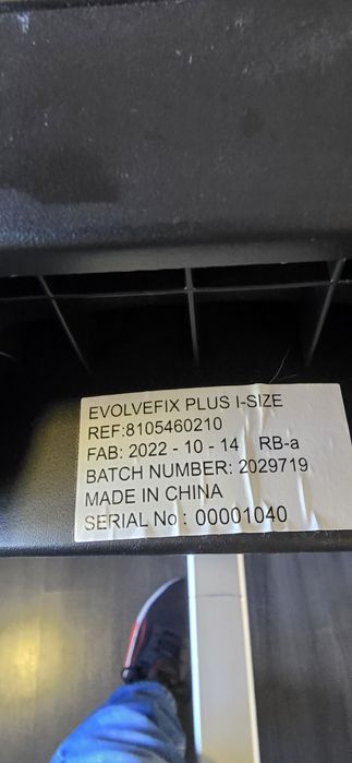 Cadeira Auto bebeconfort EvolveFix Plus i-Size