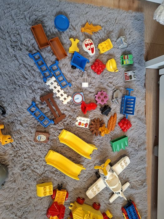 Duży zestaw klocków lego duplo