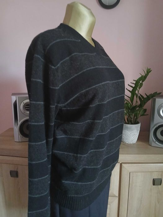 Tatuum elegancki męski Sweter r.M 100%lambswool