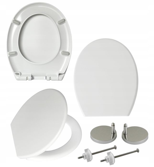 Deska Klozetowa Toaletowa Sedesowa WC Wolnoopadająca do Toalety ESTIVA