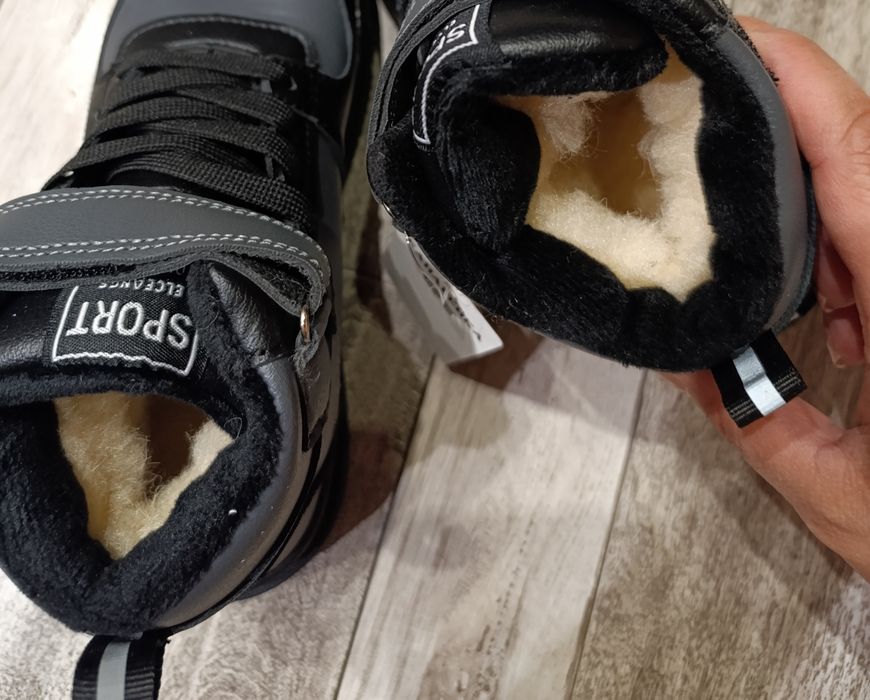 Зимові черевики зима хайтопи кросівки на хлопчика