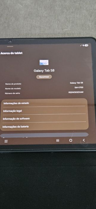 Tablet samsung galaxy tab s8
