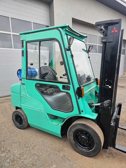 Wózek widłowy MITSUBISHI FG25N 25 2013 ROK 30 kabiną nie toyota linde