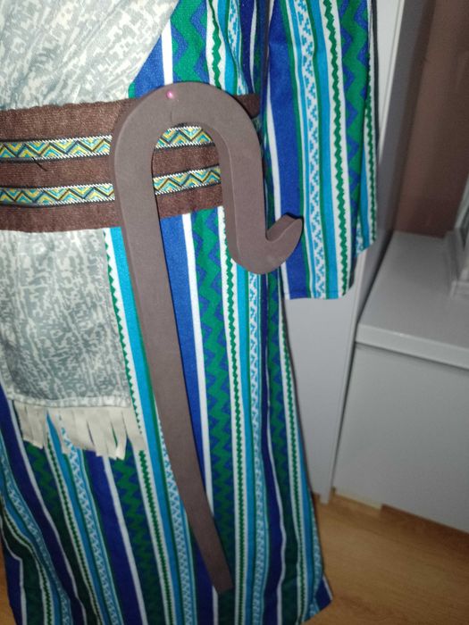 NOWY strój karnawałowy PASTUSZKA JÓZEFA kostium jasełka 110/116  (1)