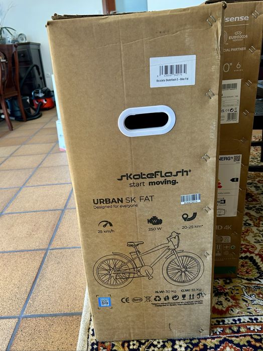 Bicicleta elétrica SkateFlash Urban Fat