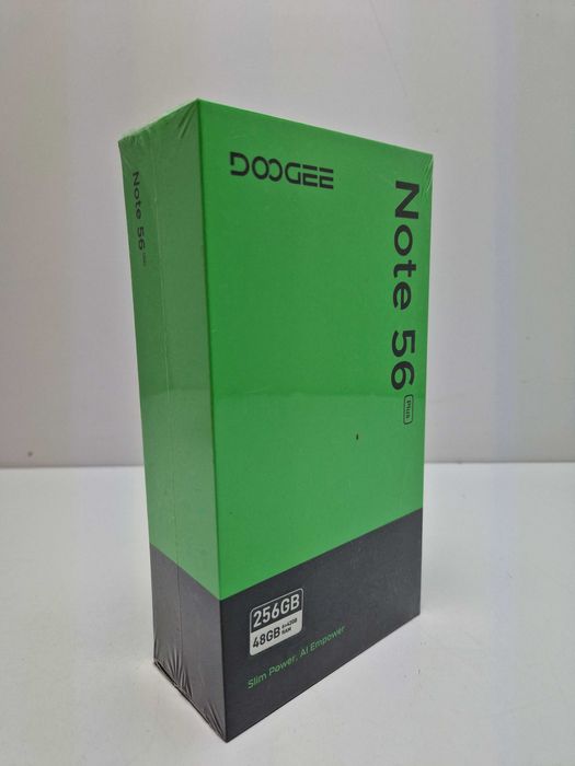 Smartfon Doogee Note56 Plus 6GB/256GB Dual sim 6150mAh NFC Zielony