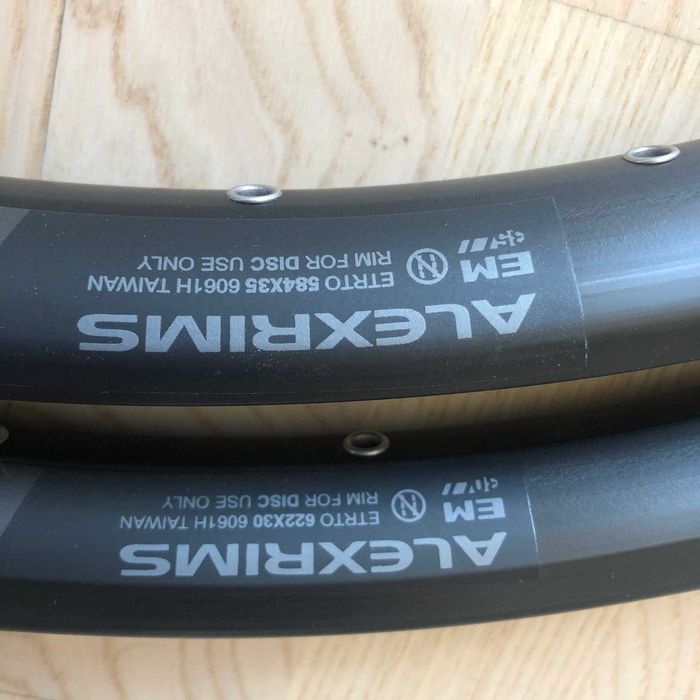 Obręcz Alexrims EM30 29call 32H czarna pancerna enduro ebike elektryk ...