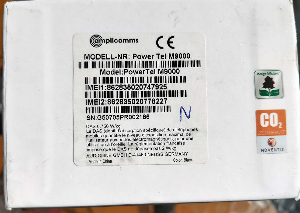 Smartfon dla seniora PowerTel m9000