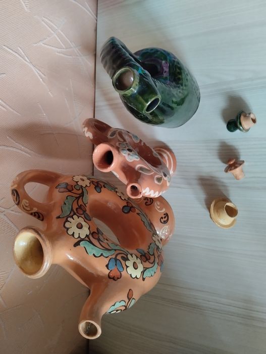 Куманцы и штоф Майолика