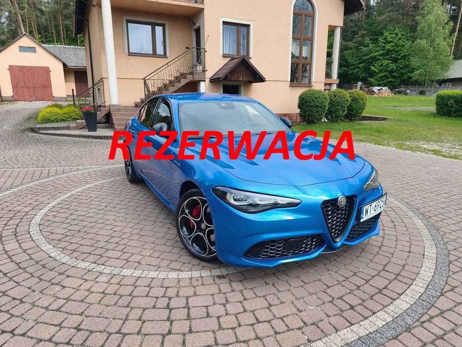 Alfa Romeo Giulia Salon Polska .Bezwypadkowa.Veloce.280 KM . Q4 . FV23% . STAN IDEALNY .