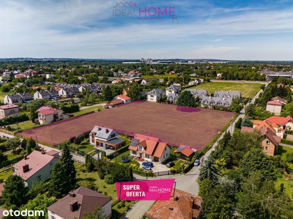 Działka inwestycyjna - boczna Warszawskiej