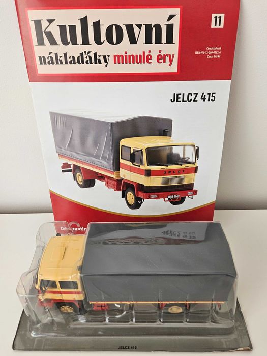 Model Jelcz 415 Kultowe Ciężarówki PRL DeAgostini skala 1:43