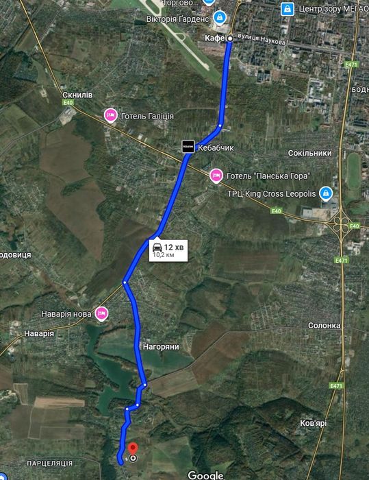 Ділянка під забудову с. Поршна 13 сот