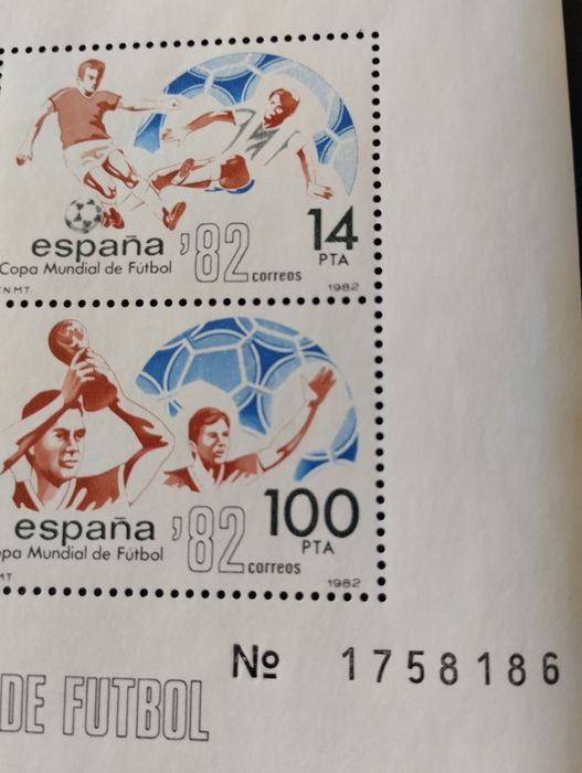 Selos do Mundial de Espanha 1982