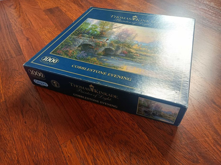 Cztery zestawy puzzli 1000 sztuk