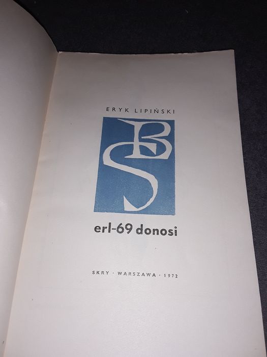 Earl 69 donosi Eryk Lipiński biblioteczka Stańczyka
