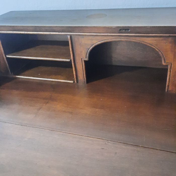 Stary piękny duży sekretarzyk ludwikowski