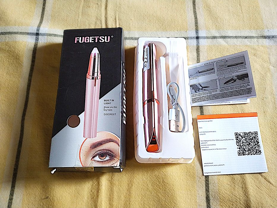 Женский эпилятор триммер для бровей FUGETSU — Карманный стилист (USB)