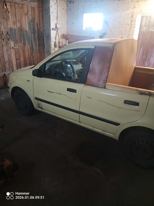 Przerobiony fiat panda