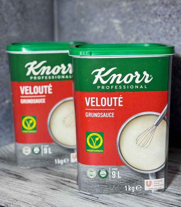 Суха суміш для соусу Бешамель Knorr Veloute 1 кг вершковий соус.