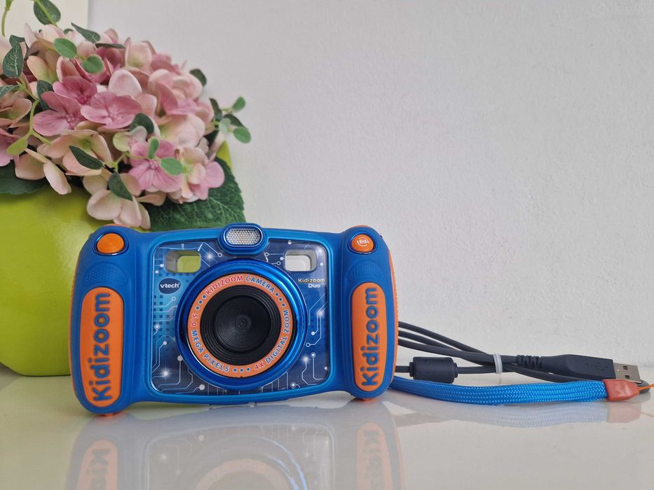 Aparat dla dzieci Niebieski Aparat Vtech Kidizoom Duo 5.0