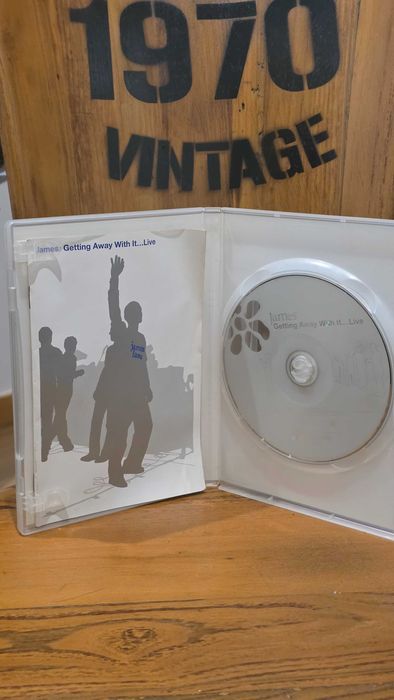 James – Getting Away With It Live (Dvd Concerto ao Vivo em Manchester)