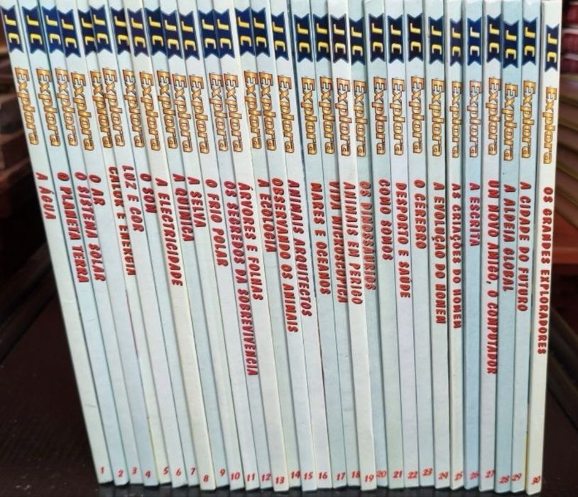 Colecao de livros Disney Explora Todo o Mundo da Ciencia