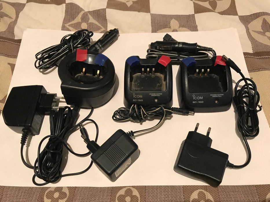 Рация Icom IC-F21 (2шт), Icom IC-F26(1шт с новым акк).