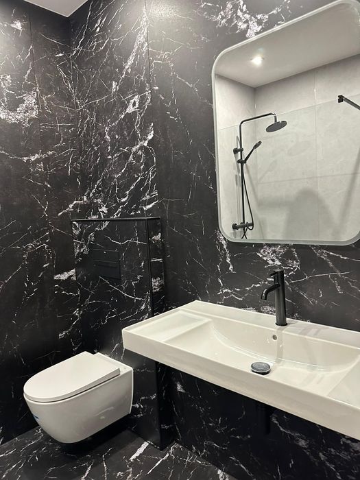 Remonty Lazienek plyty weglowe