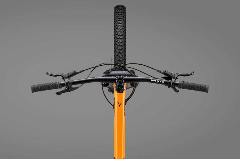 Rower Whyte Secta S – rower MTB 29", RockShox Recon Silver RL 130 mm, Shimano CUES 1x10 L pomarańcz z turkusem