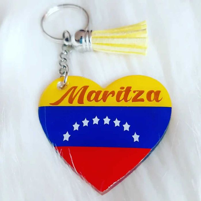 Porta chaves personalizados de VENEZUELA. Envio gratis