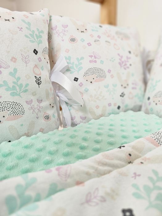 Zestaw do łóżeczka 60×120 dla noworodka