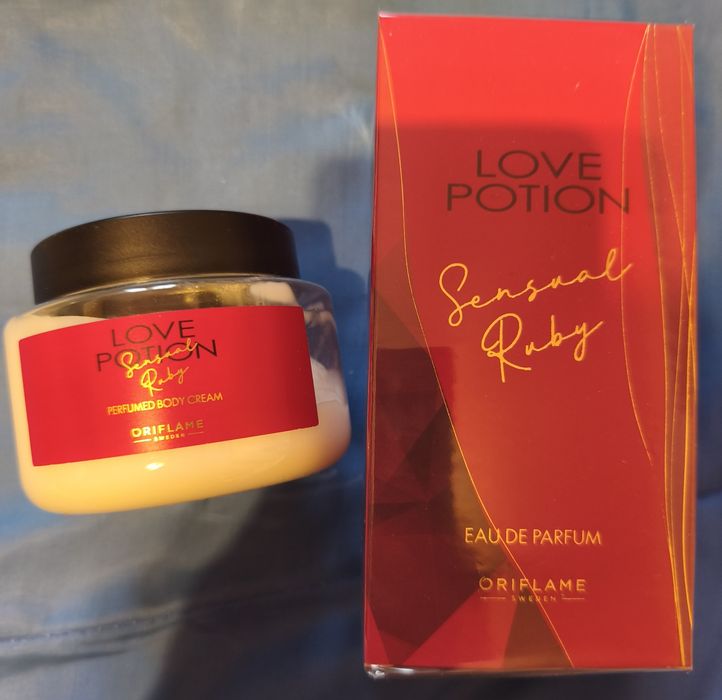 Love Potion Sensual Ruby 50ml+krem do ciała 250ml