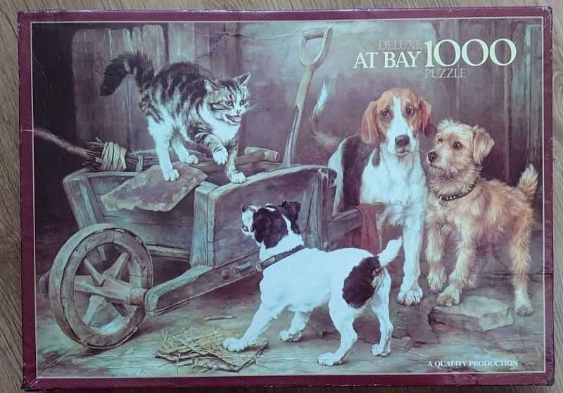 Arrow Puzzles 1000 - At Bay (kotek , pieski)